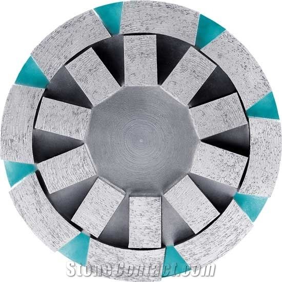 Diamond Satellite Abrasive for Calibration
