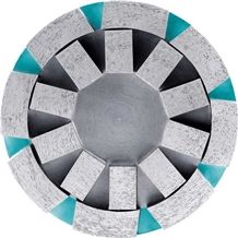 Diamond Satellite Abrasive for Calibration
