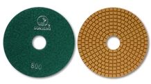 Economy Wet Diamond Polishing Pads with Silver Dongsing Logo for Granite, Marble - Ds1