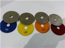 Electroplated Diamond Polishing Grinding Pads for Concrete, Stone, Tile, Wood, Swimming Pool Surfaces