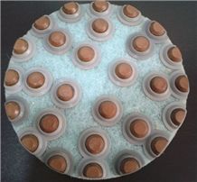 Fiber Pads with Diamond Dot Segment for Concrete Floor