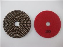 Premium Dry Diamond Polishing Pads Ideal for Use on Granite, Quartz and Harder Marbles