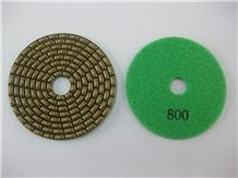 Premium Dry Diamond Polishing Pads Ideal for Use on Granite, Quartz and Harder Marbles