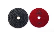 Premium Wet Diamond Polishing Pads with Black Dongsing Logo for Granite, Marble