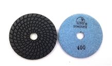 Premium Wet Diamond Polishing Pads with Black Dongsing Logo for Granite, Marble