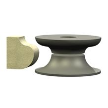 Shape F+B Router Bits for Portable Profile Machines