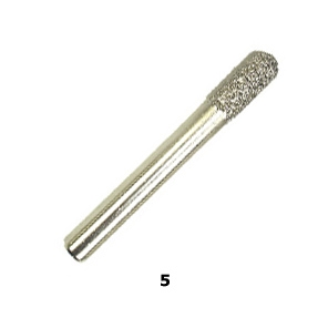 Vacuum Brazed Diamond Burs #5 - Small Cylinder