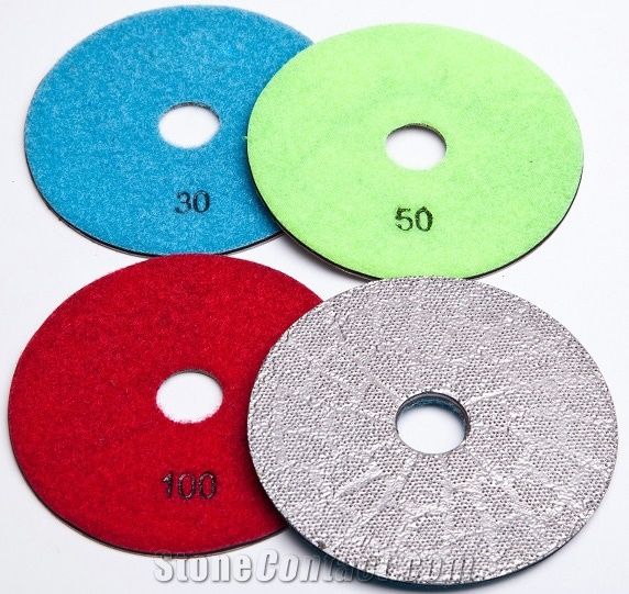 Vacuum Brazed Diamond Polishing Pads