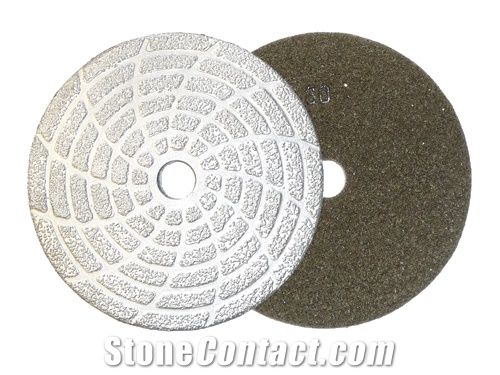 Vacuum Brazed Diamond Polishing Pads