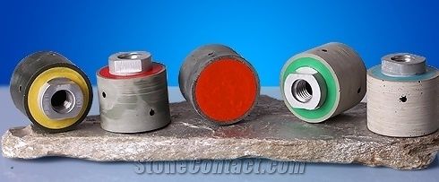Wet or Dry Diamond Polishing Drum Wheels