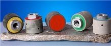 Wet or Dry Diamond Polishing Drum Wheels