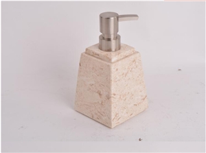 Soap Dispenser Toothbrush Holder Waste Basket