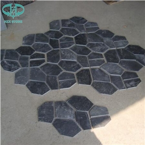 Black Slate Flooring Tiles,Slate Floor Tiles,Slate Stone Flooring,Wall Cladding,Roofing Tiles,Wall Veneer Stone Tiles,Outdoor Wall Tiles,Ledge Stone Siding,Slate Pattern Paving Stone