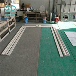Door Frame / Wooden White Marble Window Frame for Exterior Building Decoration Coral Stone Thresholds,Door Casing,Window Door Surround