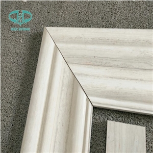 Door Frame / Wooden White Marble Window Frame for Exterior Building Decoration Coral Stone Thresholds,Door Casing,Window Door Surround