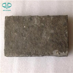 Flamed Face Andesite Zhangpu Black Basalt Big Cube Stone Floor Exterior Paving /Cobble Stone Garden Stepping Pavements /Nero Basalto Exterior Pattern Lava Stone Andesite Stone Pavers