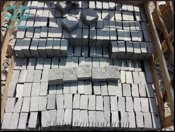 G654 Granite Cube Stone Chinese Cheap Granite Paving Stone