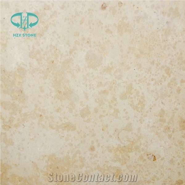 German Polished Jura Beige Limestone Tile & Slab for Wall Cladding, Flooring