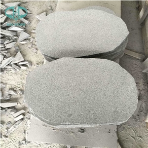Granite G654 Padang Dark Flamed Irregular Flagstone, Stone Grey Flagstone，Machine Cut Patio, Random Sawn Flagstone Driveway Pavers, Crazy Paving stone, Outdoor exterior stone, floor covering