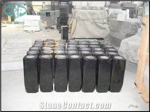 Granite Stone Vases, Shanxi Black Granite Vases