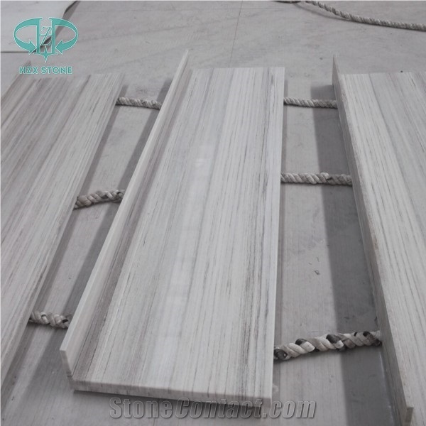 Grey Marble Bathroom Countertops, Wooden Marble Custom Vanity Tops, Bathroom Vanity Tops