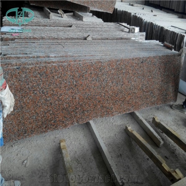 Hot Sale G562 Granite Prefab Countertop, Red Granite Kitchen Countertop, Red Color Granite, Customer Kitchentop, Countertop, Granite Island, Red Granite G562