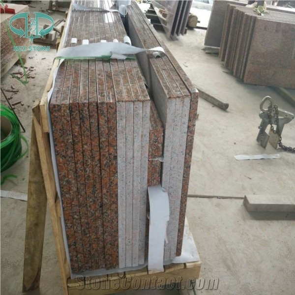 Hot Sale G562 Granite Prefab Countertop, Red Granite Kitchen Countertop, Red Color Granite, Customer Kitchentop, Countertop, Granite Island, Red Granite G562