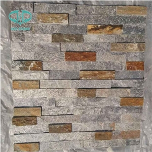 Quartize Veneer Wall Tile Culture Stone Wall Panel Ledge Stone,Wall-Cladding
