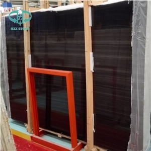 Royal Black Grainy,Black Timber,Black Serpeggiante Wood Marble Slabs & Tiles