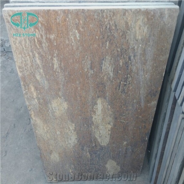 Rustic Slate Floor Tile/Paving/Wall-cladding Culture Stone/Circle