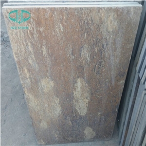 Rustic Slate Floor Tile/Paving/Wall-cladding Culture Stone/Circle