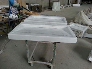 Beige Marble Shower Tray Giallo Atlantide Marble Shower Base for Bathroom