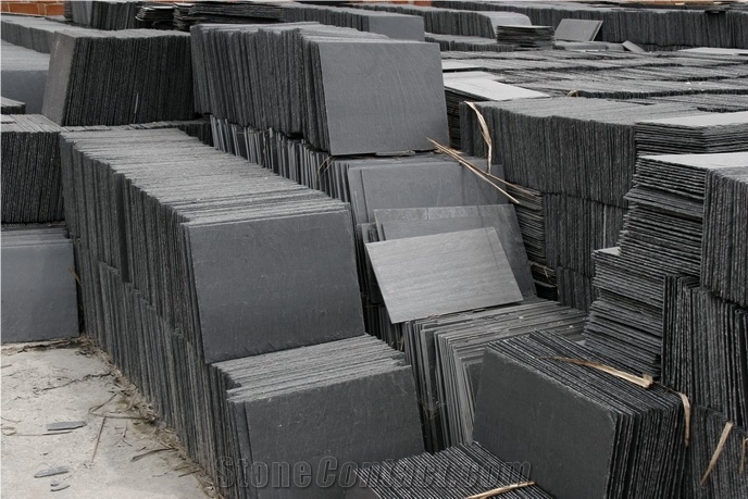 China Grey Roof Slate Tiles,Naturel Surface Slate Roof Tiles