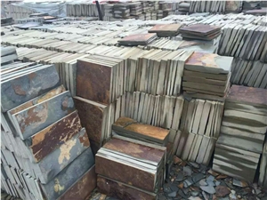 China Ruby Slate Tiles,Red Indoor Floor & Wall Tiles,Natural Surface Outdoor Floor & Wall French Pattern