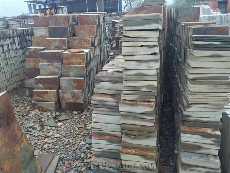 China Ruby Slate Tiles,Red Indoor Floor & Wall Tiles,Natural Surface Outdoor Floor & Wall French Pattern