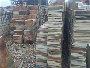 China Ruby Slate Tiles,Red Indoor Floor & Wall Tiles,Natural Surface Outdoor Floor & Wall French Pattern