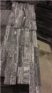 Granite Nero Santiago Ledge Stone Split Face Culture Stone G302 Tile