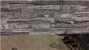 Granite Nero Santiago Ledge Stone Split Face Culture Stone G302 Tile