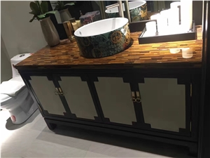 Semiprecious Table Tops Brown Amethyst Table Tops for Office