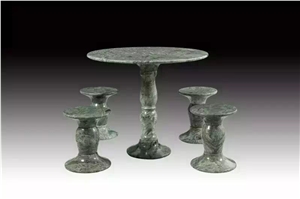 Solid Surface Basin Green Onyx Pedestal Basin For Bathroom