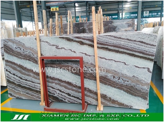 Bookmatched Black Tree Granite Slabs