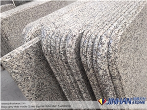 China Tiger Skin White Granite Precut Kitchen Countertop, Prefab Kitchen Worktops, G723 Granite Precut Kitchen Bar Tops, Tiger White Kitchen Desk Tops