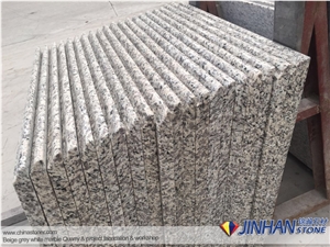 China Tiger Skin White Granite Precut Kitchen Countertop, Prefab Kitchen Worktops, G723 Granite Precut Kitchen Bar Tops, Tiger White Kitchen Desk Tops