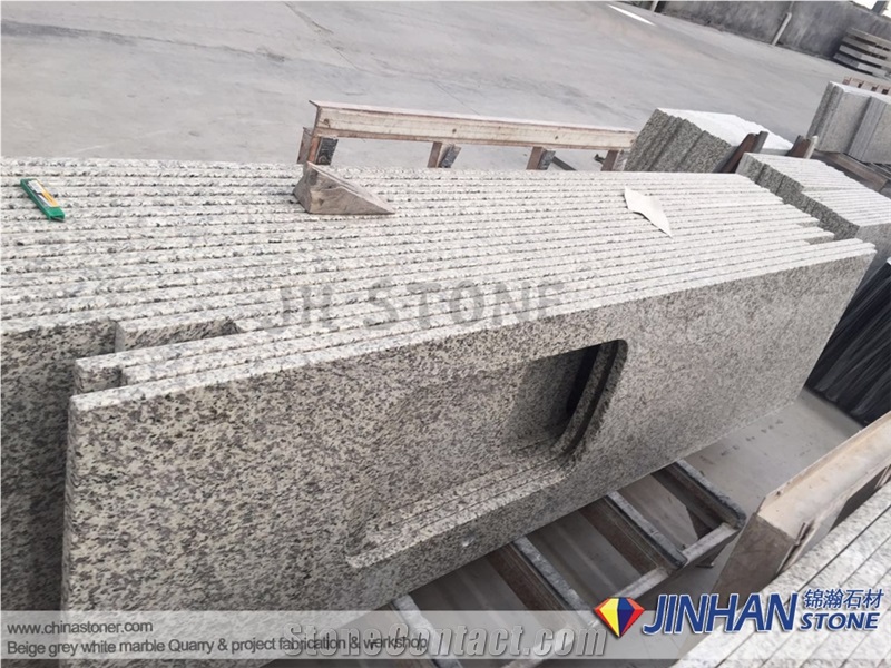 G723 Granite, Tiger Skin White, Tiger White, White Tiger Granite Fabricate Custom Countertops, Kitchen Countertops, Kitchen Island Tops