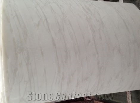 Kari Ice Jade, Kari Ice Onyx Slab & Tiles, Kari White Onyx Wall Bookmatch, Kari Ice Onyx Baluster