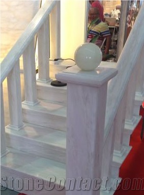 Kari Ice Jade, Kari Ice Onyx Slab & Tiles, Kari White Onyx Wall Bookmatch, Kari Ice Onyx Baluster