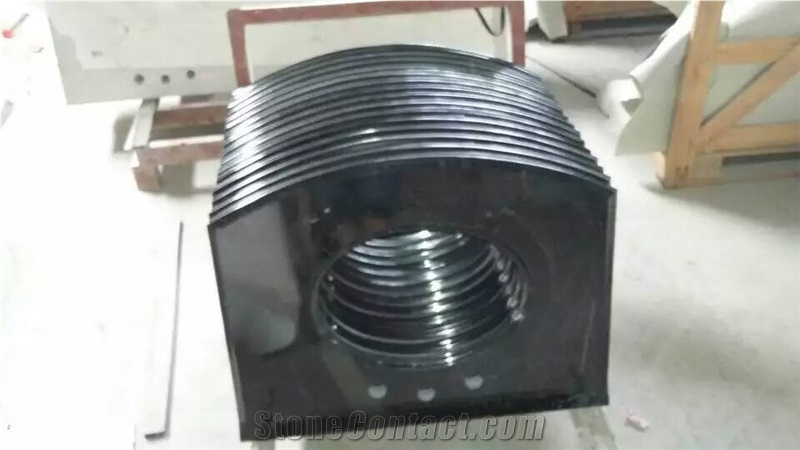Shanxi Black Granite Precut Bathroon Vanity Tops, Absolute Black Granite Prefab Bathroom Countertops