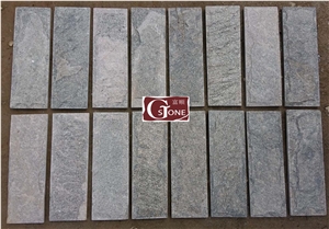 Grey Quartzite Mushroom Stone, Mushroom Wall Cladding, Split Face Mushroom Stone