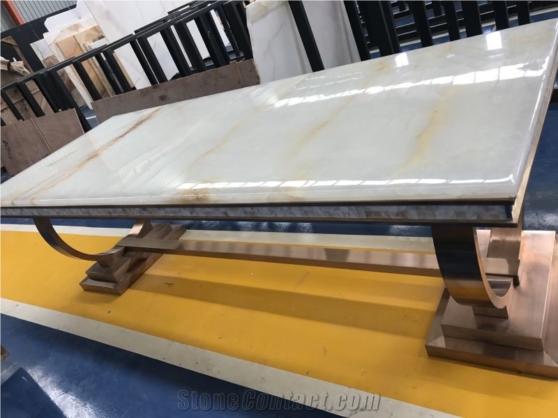 White Onyx Table Top,Onyx Table, White Onyx Countertop