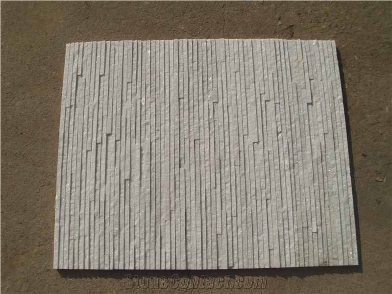 White Quartzite Ledgstone Cultured Stone